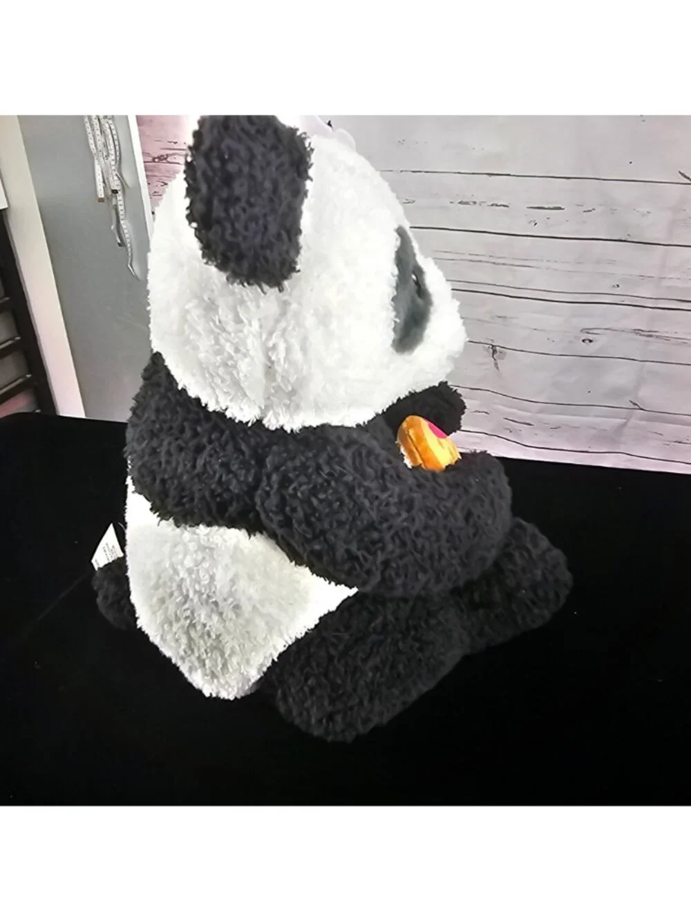 Mei Lan Panda Plush Toy With Bamboo & Cookie Soft & Cuddly Stuffed Animal For Al